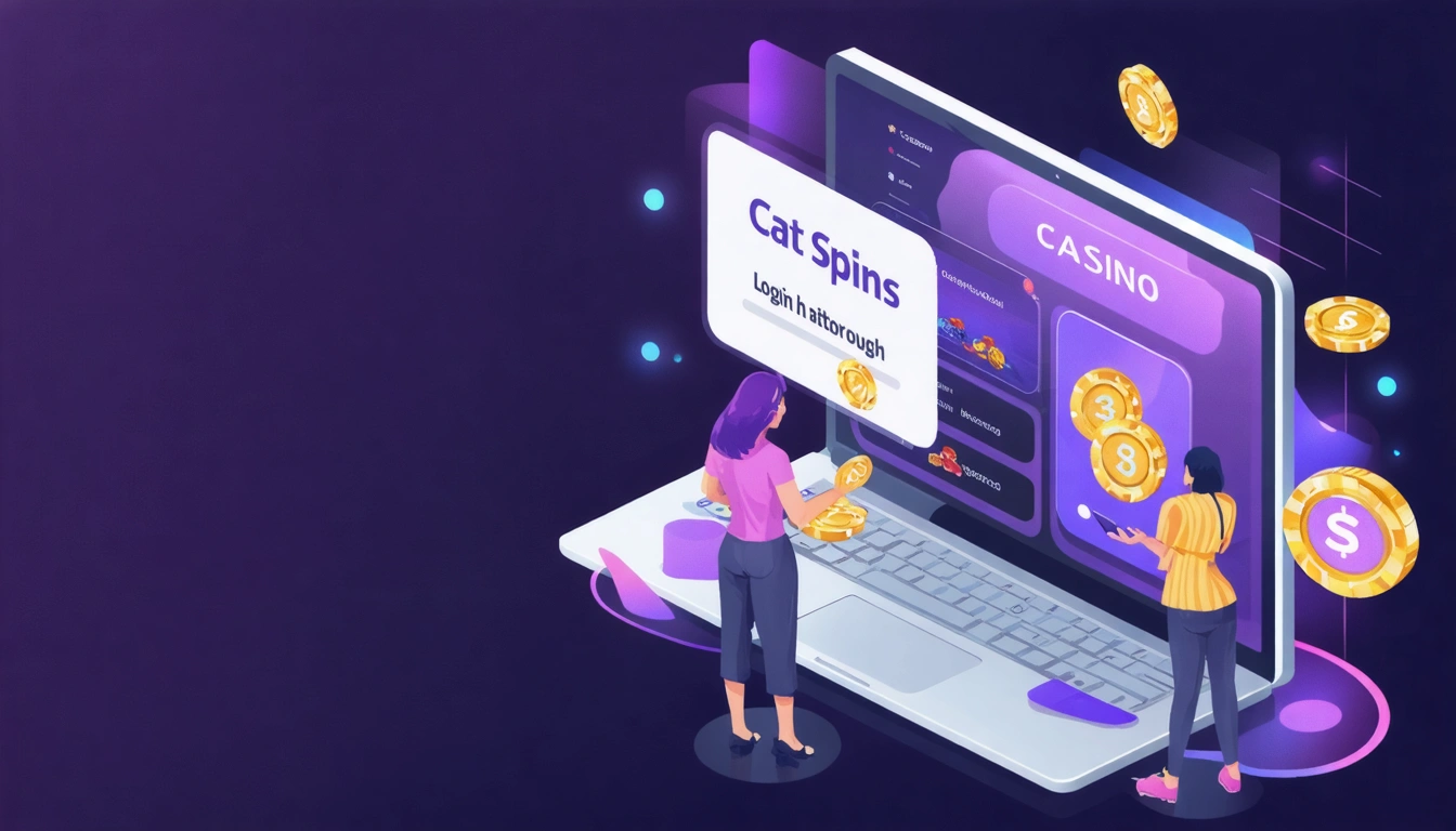 Cat spins login walkthrough for casino account access